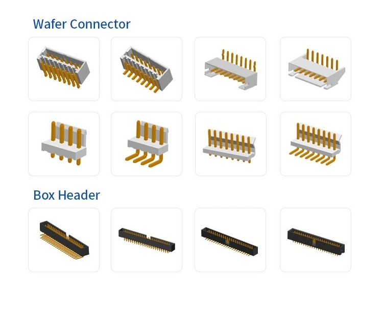 2.54mm Pitch Pin Header DIP Type N Series Double Row 16 Pins Connector